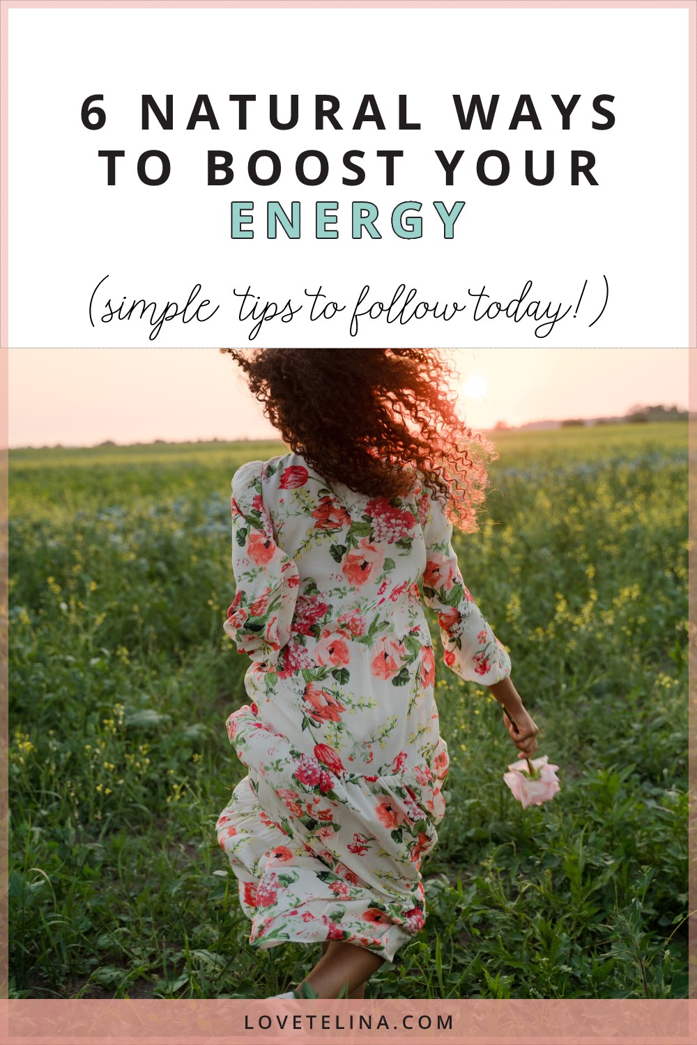 6 natural ways to boost your energy