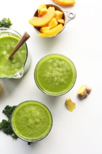 Mango Ginger Kale Green Smoothie